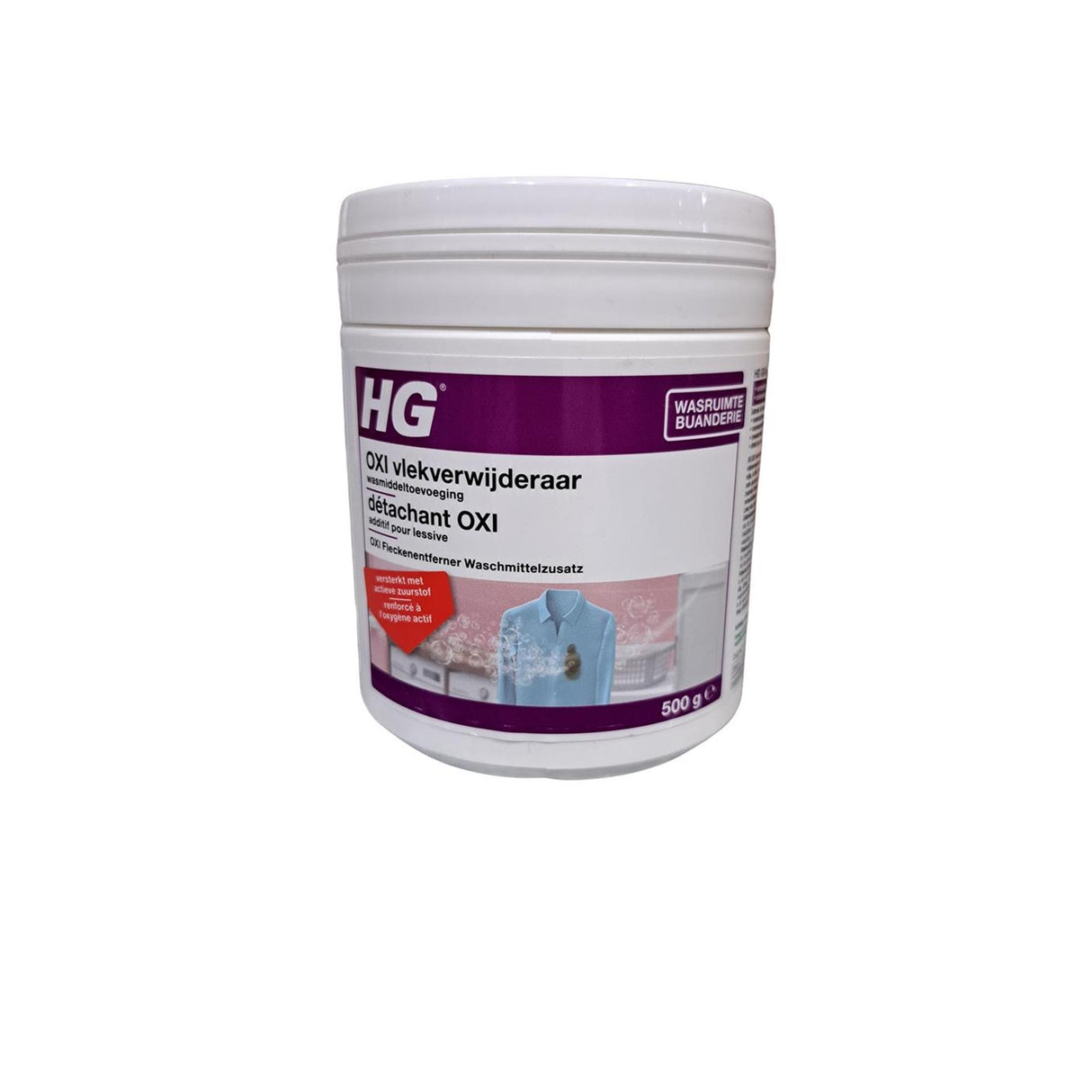 Hg oxi vlekverwijderaar wasmiddeltoev.