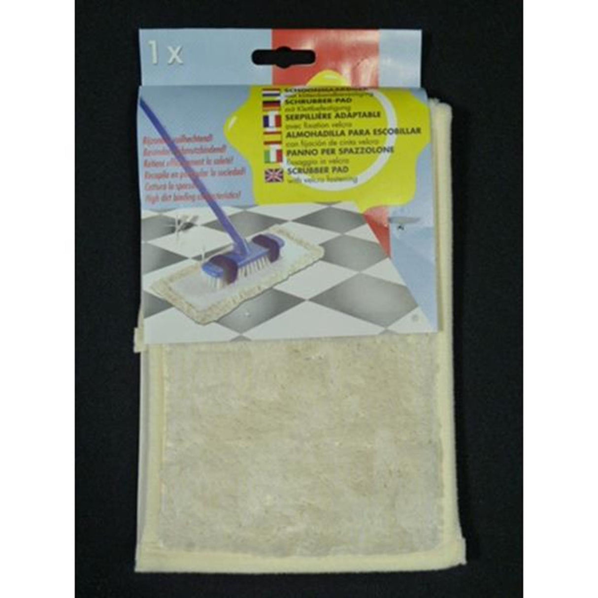 Ultra clean schoonmaakdoek met klittenband