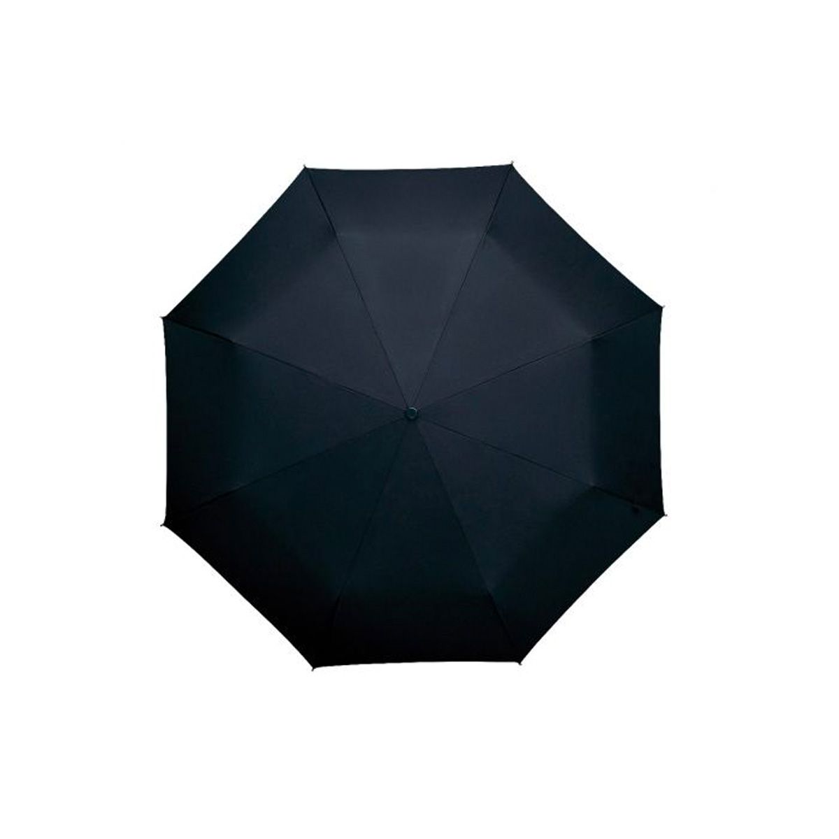 Ombrello Impliva pieghevole con gancio automatico nero