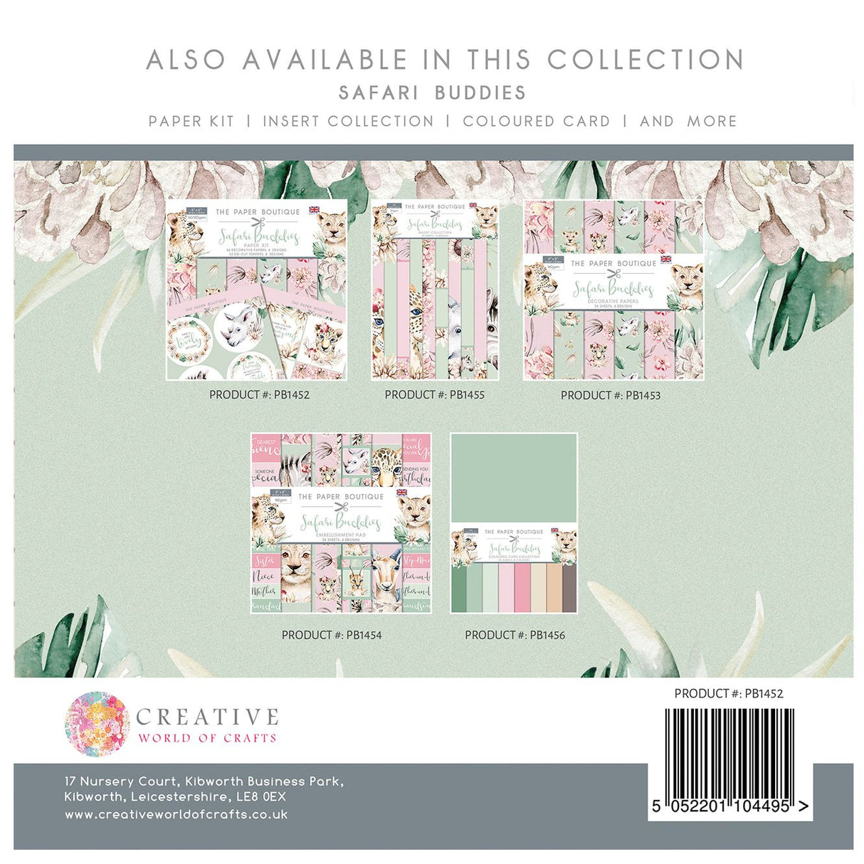 The paper boutique • safari buddies paper kit