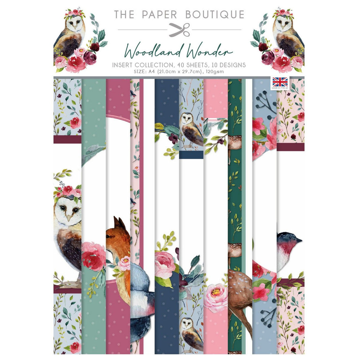 The paper boutique • woodland wonder insert collection
