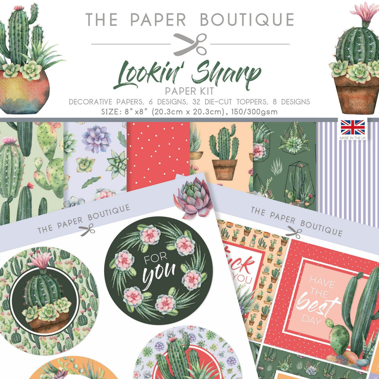 The paper boutique • lookin sharp paper kit