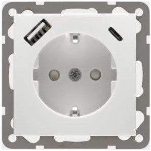 Peha badora lw vtičnica ra + usb + usb-c - 4603002