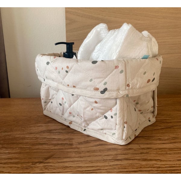 Petú Petú Petú Petú Kress quilted storage basket Dots large