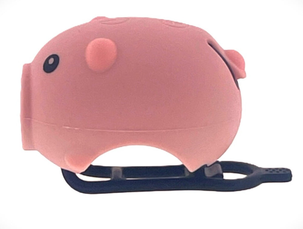 Pexkids bicycle horn pig with LED lamp USB pink