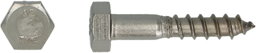 Pgb-europe pgb-fasteners | houtdraadbout din 571 ø 8,0x100 a2 | 50 st 000571a00008001003