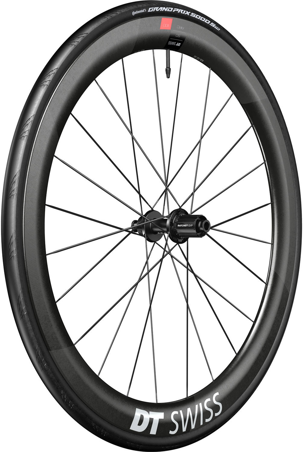 Dt swiss arc 1100 dicut® wts carbon 50 disc cl shimano hg rear wheel