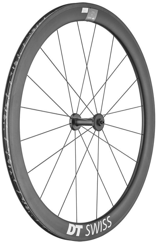 Dt swiss arc 1400 dicut® carbon front wheel | 80 mm