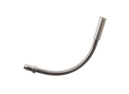Falkx V-Brake Cable Tubo de acero inoxidable Plata