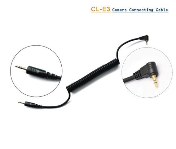 Pixel camera connection cable e3 3.5 mm for canon