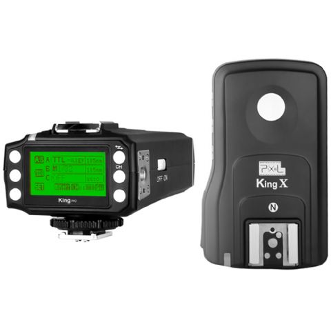 Pixel E-TTL Radio Ausléiser Set King fir Canon