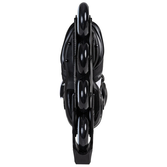 Playlife Cloud Fitness Inline Skates 82A Schwarze Weiß Größe 44