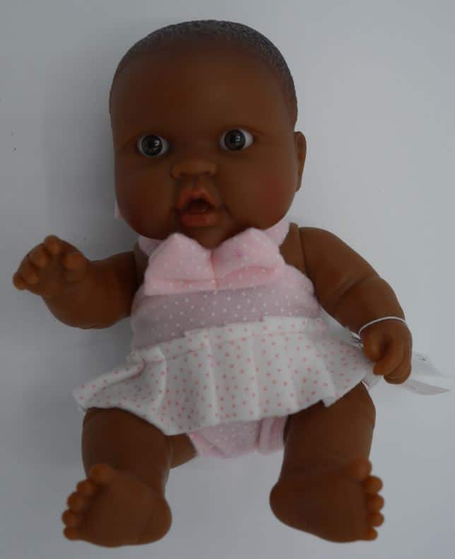 Gebr. Simon Paola Reina doll with pink dress