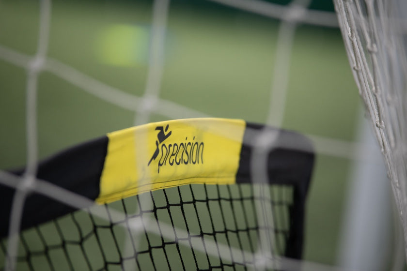 Präzisionstraining Mini -Fußballziele 91,4 cm Polyester schwarz 2 Teile