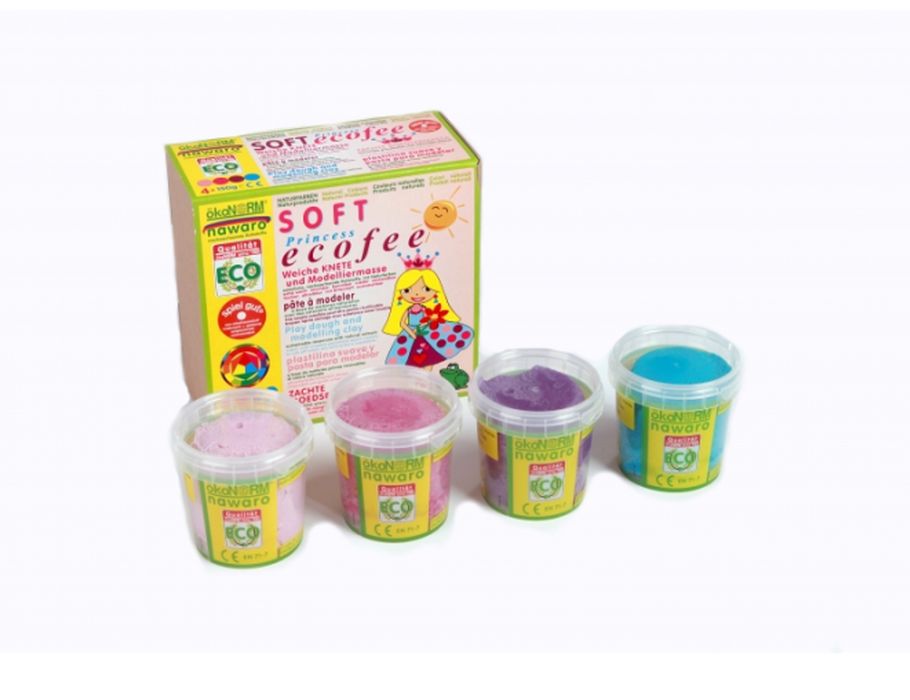 Ökonorm modeling clay - princess - 4 pieces