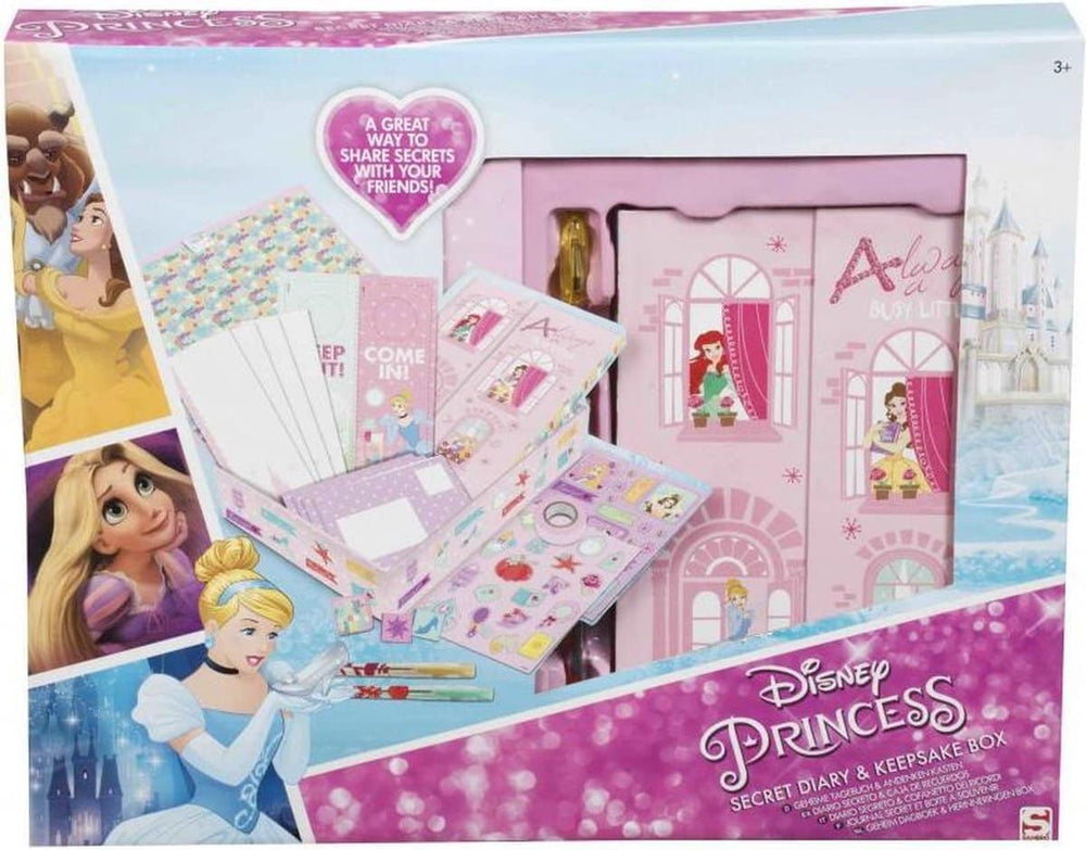 Brand unit Disney princess secret diary and storage box