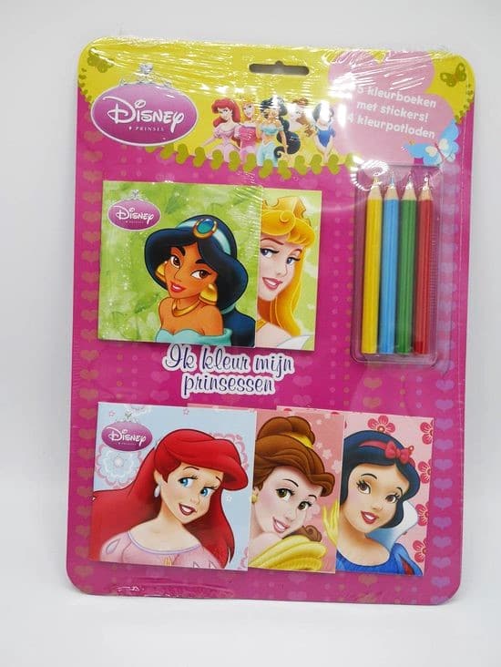 Van der Doelen Disney Princess - coloring set