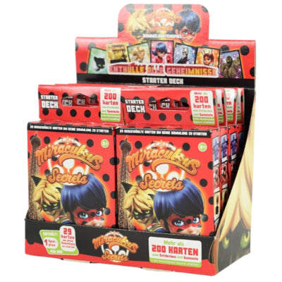 Miraculous verzamelkaarten starter deck duits set van 30 | 48 stuks