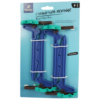 Tchibo strandlaken haringen 16 cm 4 stuks | 27 stuks