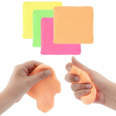 Dathanna neon slaim clúmhach 4 assorted | 24 píosa