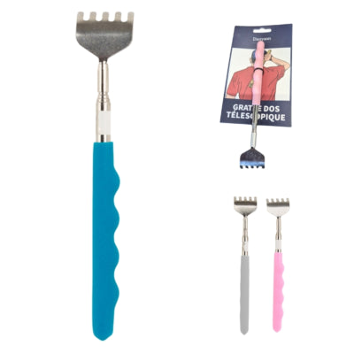 Telescopische rugkrabber 49 cm 3 assorti | 24 stuks