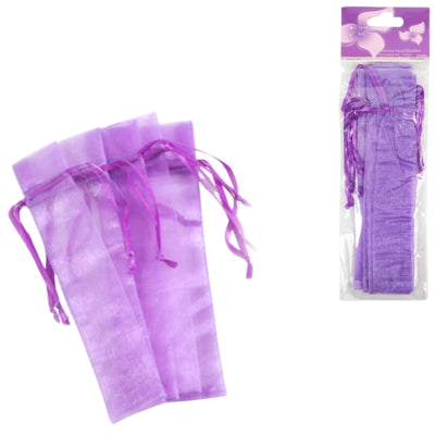 Darčekové vrecúško organza fialová 20 cm 6 kusov | 24 kusov