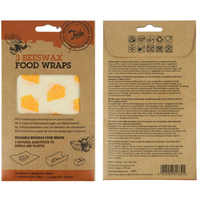 Tala bijenwas folie 35,5 cm set van 3 | 12 stuks