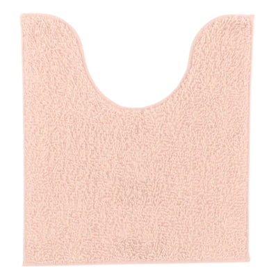 Wc mat roze polyester 45 x 50 cm | 6 stuks