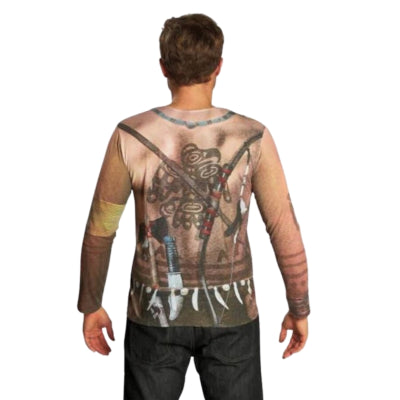 Kostuum indiaan shirt volwassenen maat l | 13 stuks