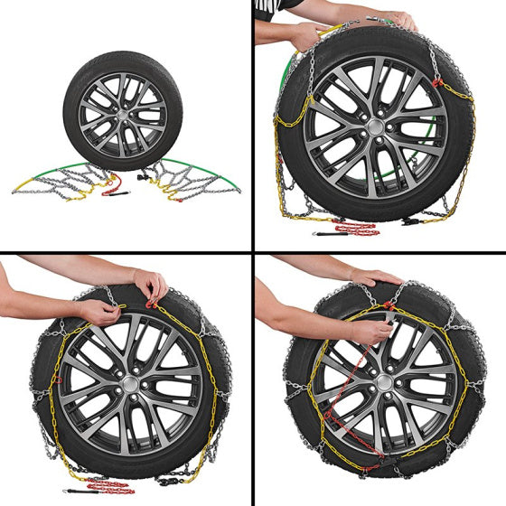 Chaînes de neige Proplus 9 mm (235 60-13 à 215 35-18) 2 pièces