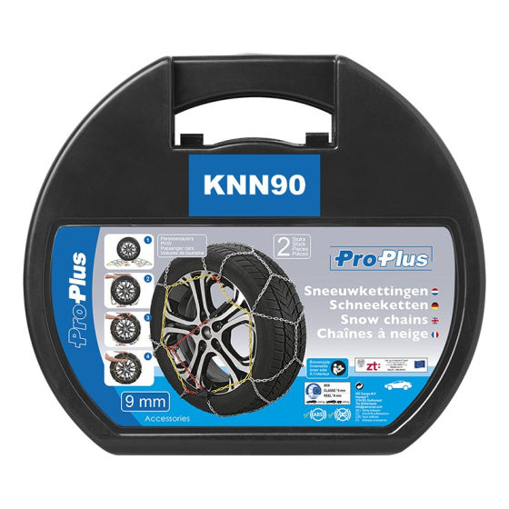 Chaînes de neige Proplus 9 mm (235 60-13 à 215 35-18) 2 pièces