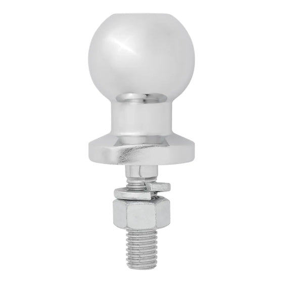 Proplus Towbarkugel 50 mm gerade Stahl M16 x 55 mm Silber