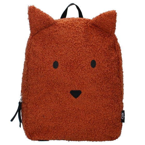 Temps de prêt pour le sac à école junior 6 litres rouges-brun