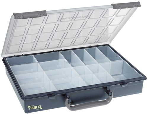 Raaco assortimentsdoos assorter 55 4x8 17 bakjes - 136228 - 136228