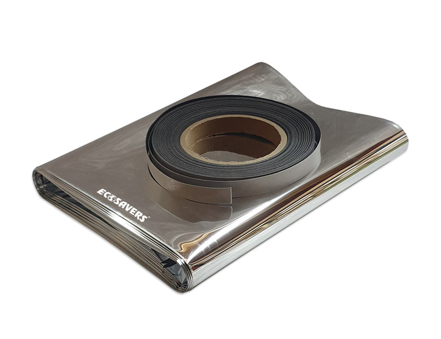 Ecosavers radiator foil with magnetic strip - 500 x 50cm