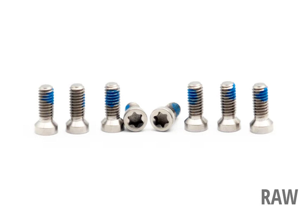 Oak components titanium screws m4x9 for 8-bolt direct mount chainring (8 pieces)
