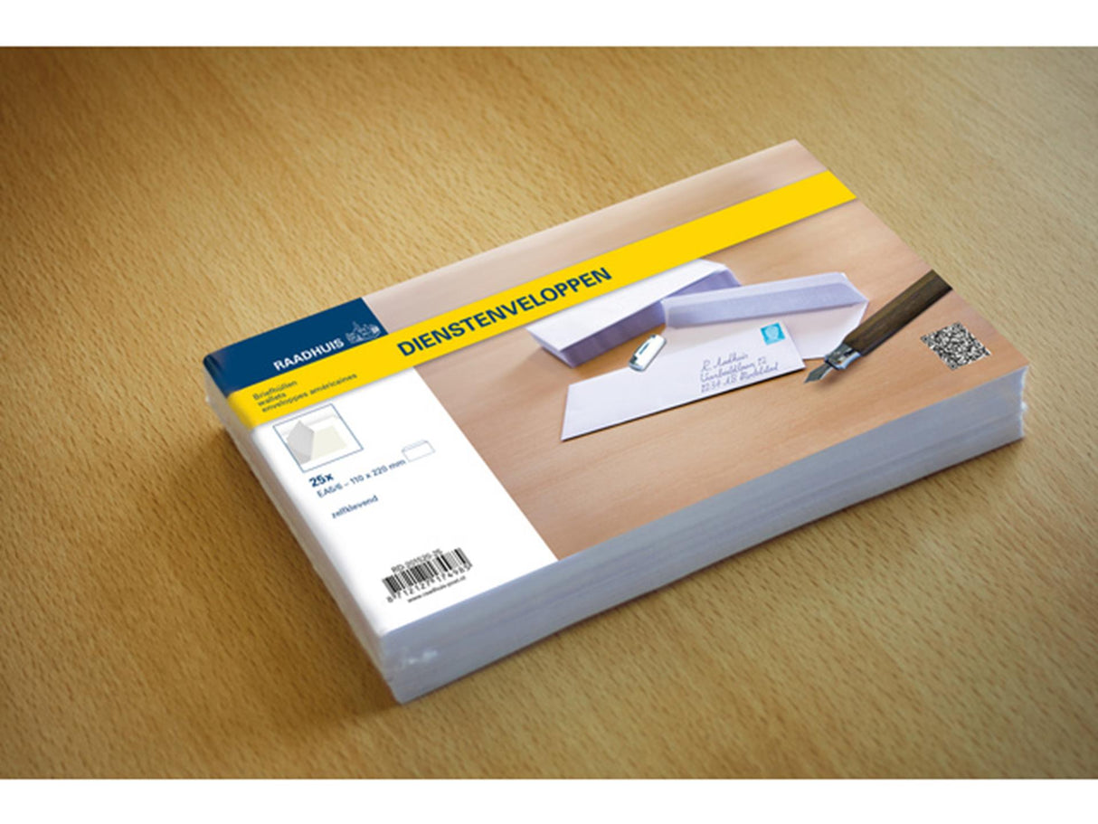 Raadhuis enveloppen 110x220 dl 25stuks