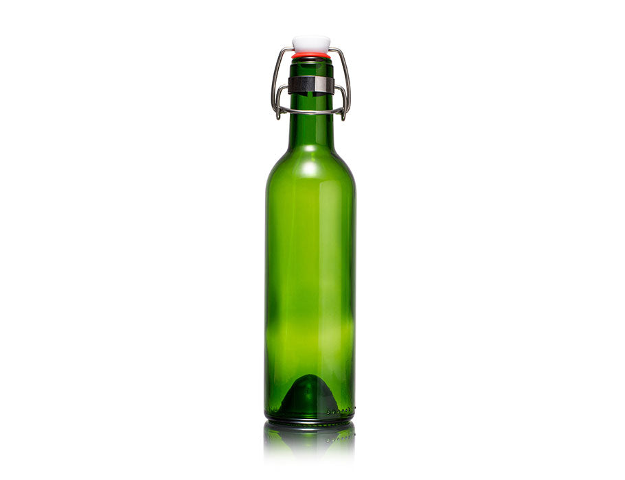Rebottled bottle - 375 ml - green