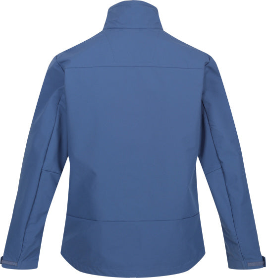 Regatta iwwermoor softshellcoat Männer blo Gréisst xl