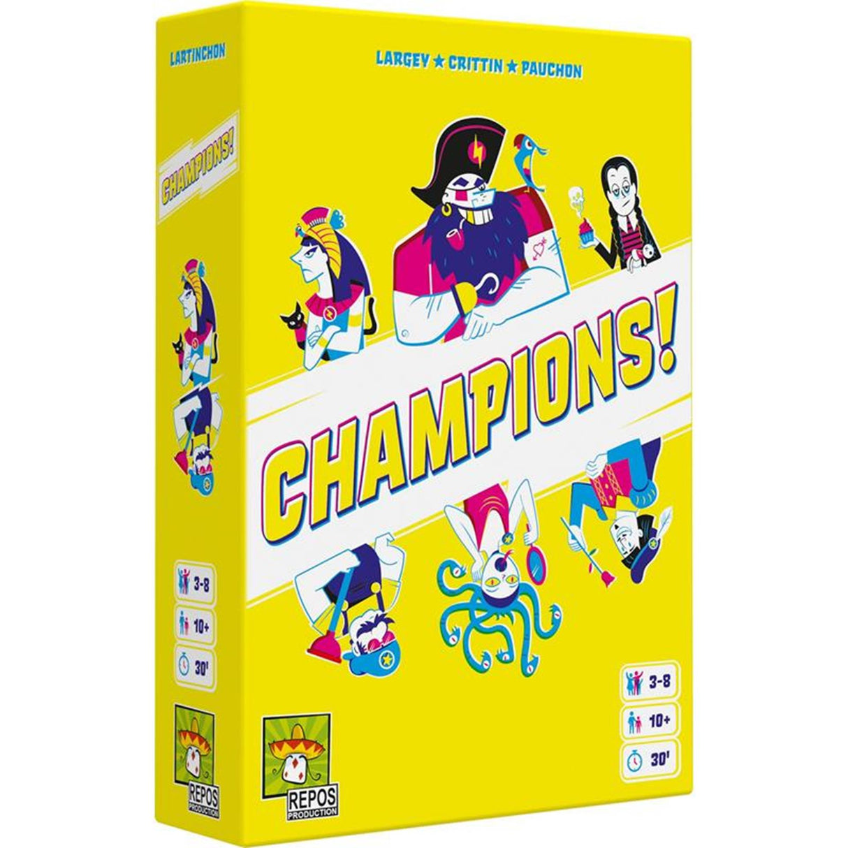 Asmodee Champions! Juego de cartas