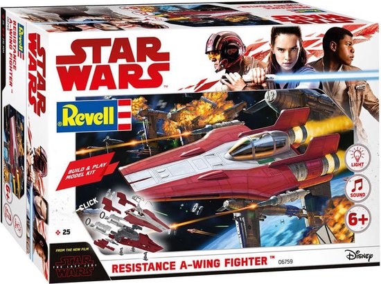 Revell Resistance A-Wing-Kämpfer, rot