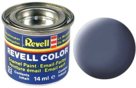 Revell e -postfärg # 57 grå, matta