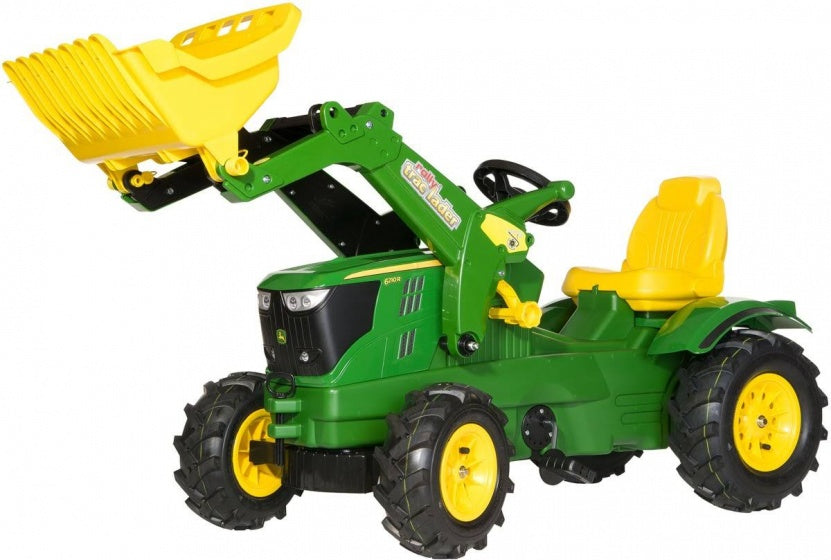 Rolly Toys Stair Tractor RollyFarmtrac John Deere 6210r LB Green