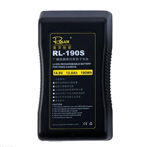 Rolux V-Mount akkumulátor RL-190S 190WH 14.8V 12800MAH