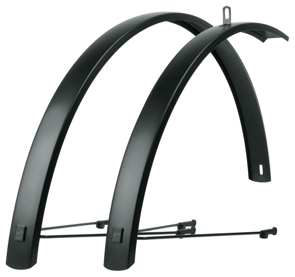 Sks mudguard set 28 (622) edge al 56mm aluminum matt black