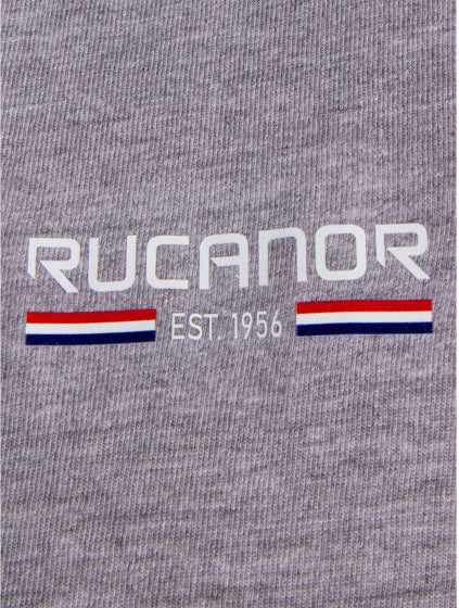 Rucanor Raffi Básica camisa redonda Hals Men Gray Tamaño 3xl