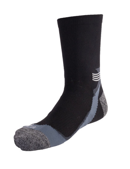 Rucanor Running Socks Long 2-Pack Black Size 43-46