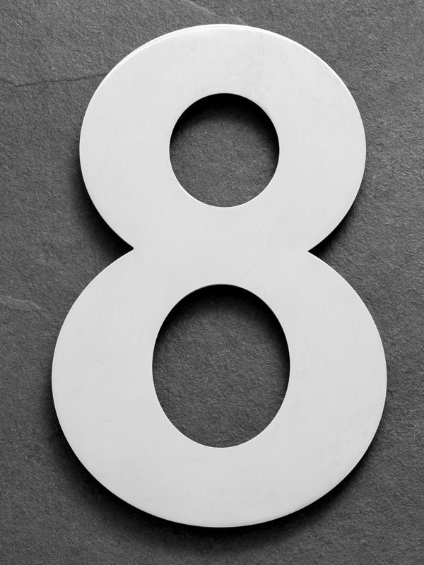 Casa in acciaio inossidabile numero 8