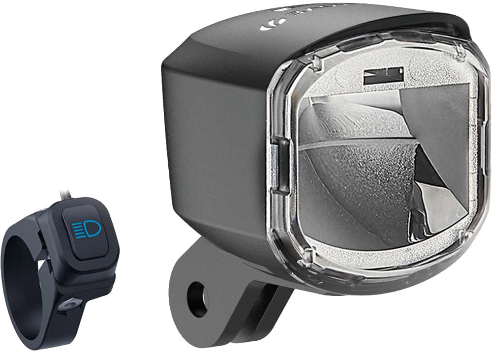 Faro para bicicleta eléctrica Litemove rx-e90 incl. soporte de horquilla