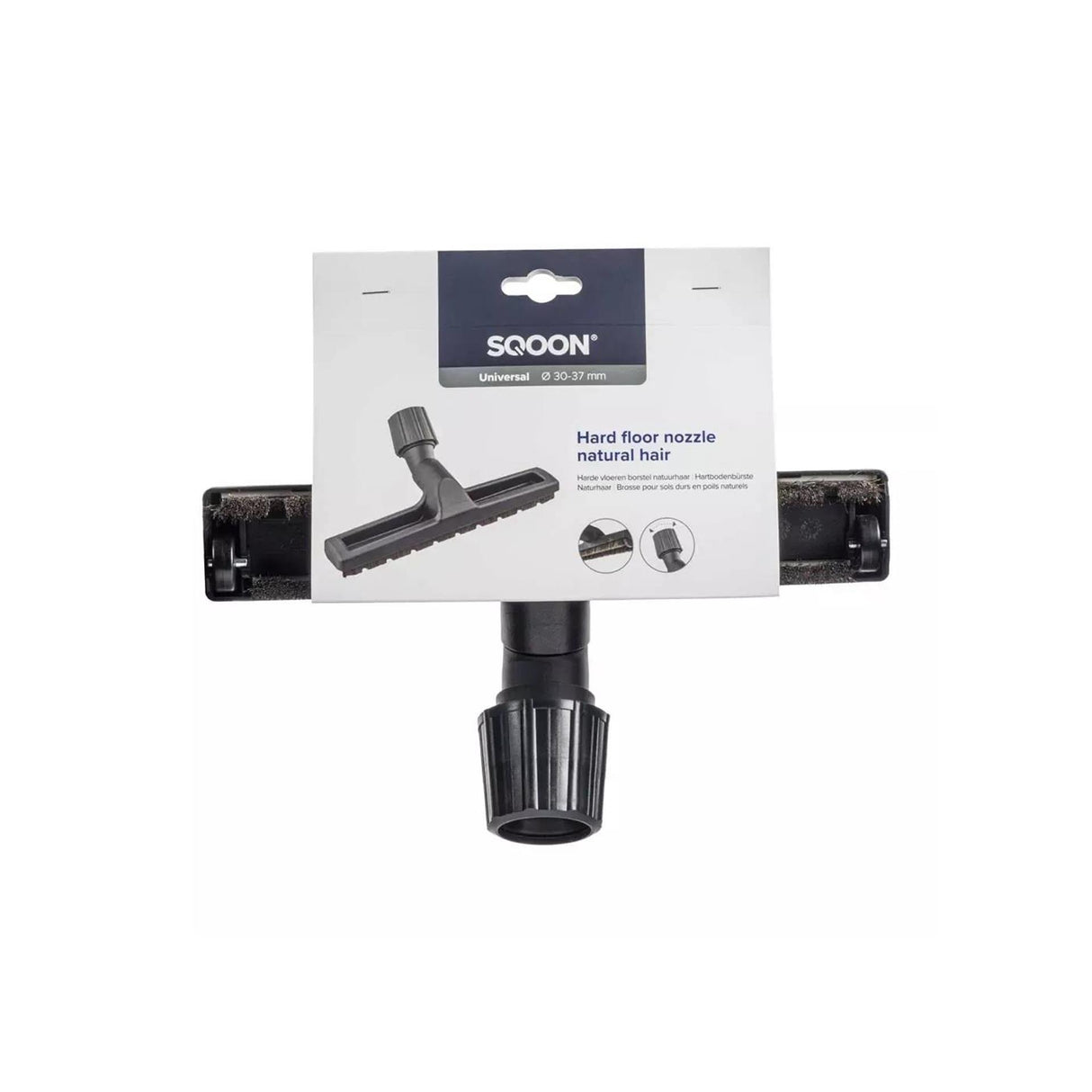 Sqoon harde vloeren borstel natuurhaar